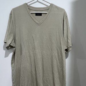Men's Goodlife Sun-Faded Slub Scallop V-neck Tshirt - XL
